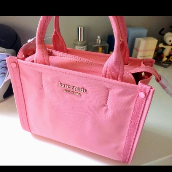 kate spade Handbags - Kate Spade Little Better Sam Mini Tote Pink Crossbody